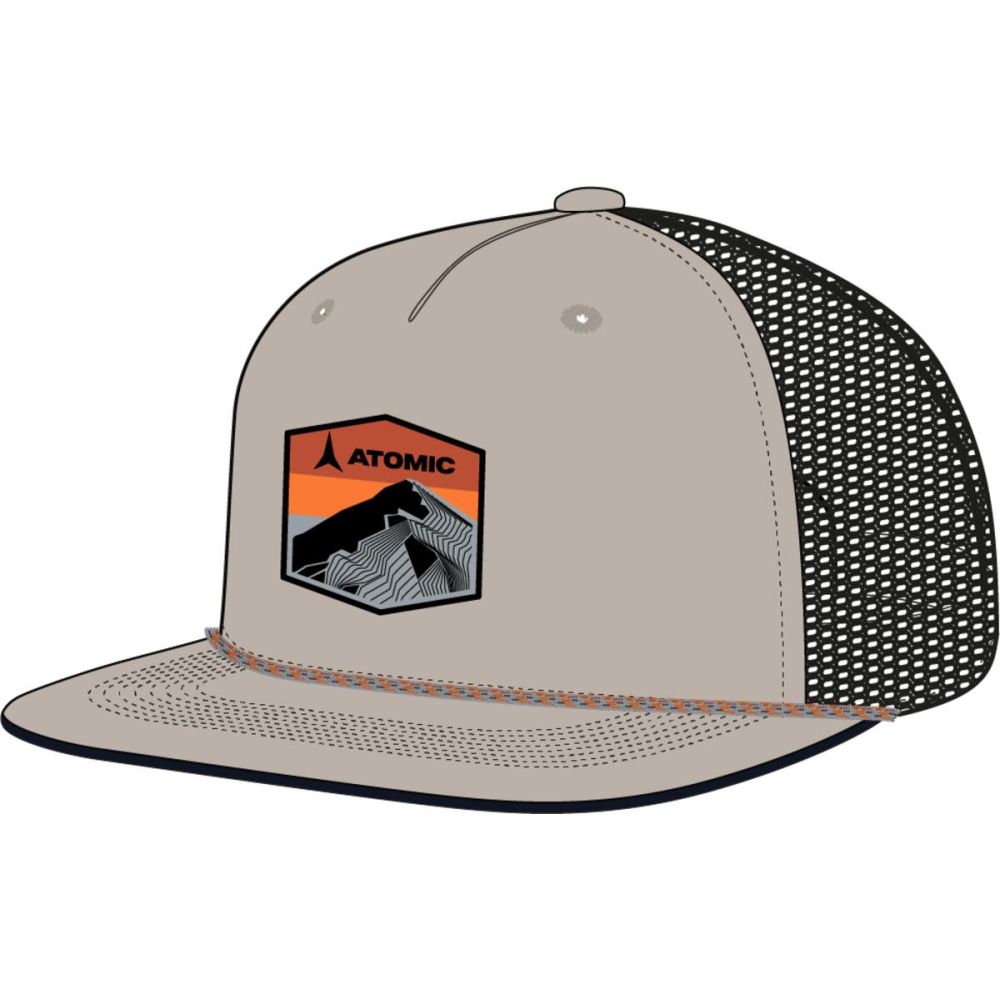 ATOMIC - ALPS TRUCKER CAP-BEIGE (24)