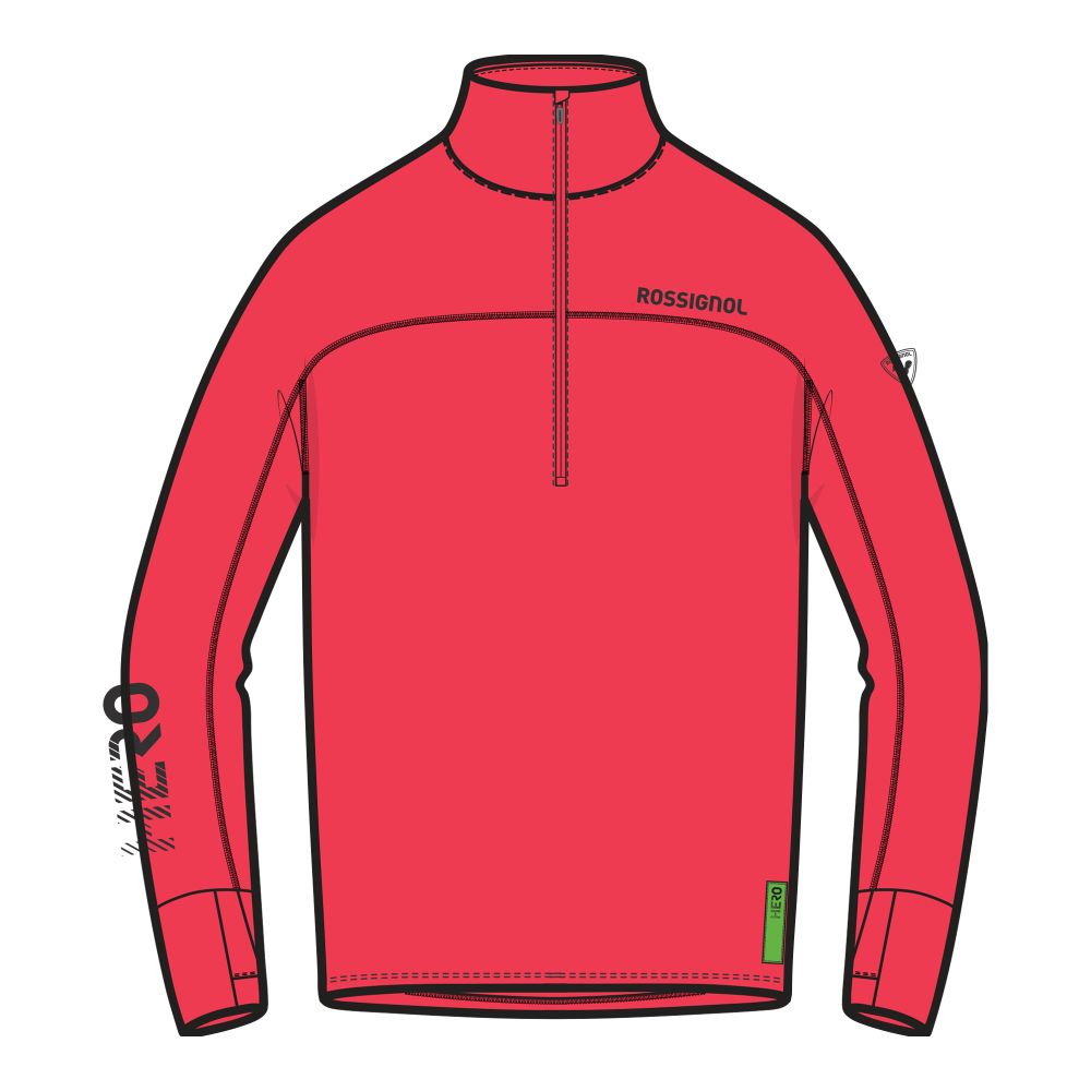 ROSSIGNOL - HERO 1/2 ZIP FIRST LAYER