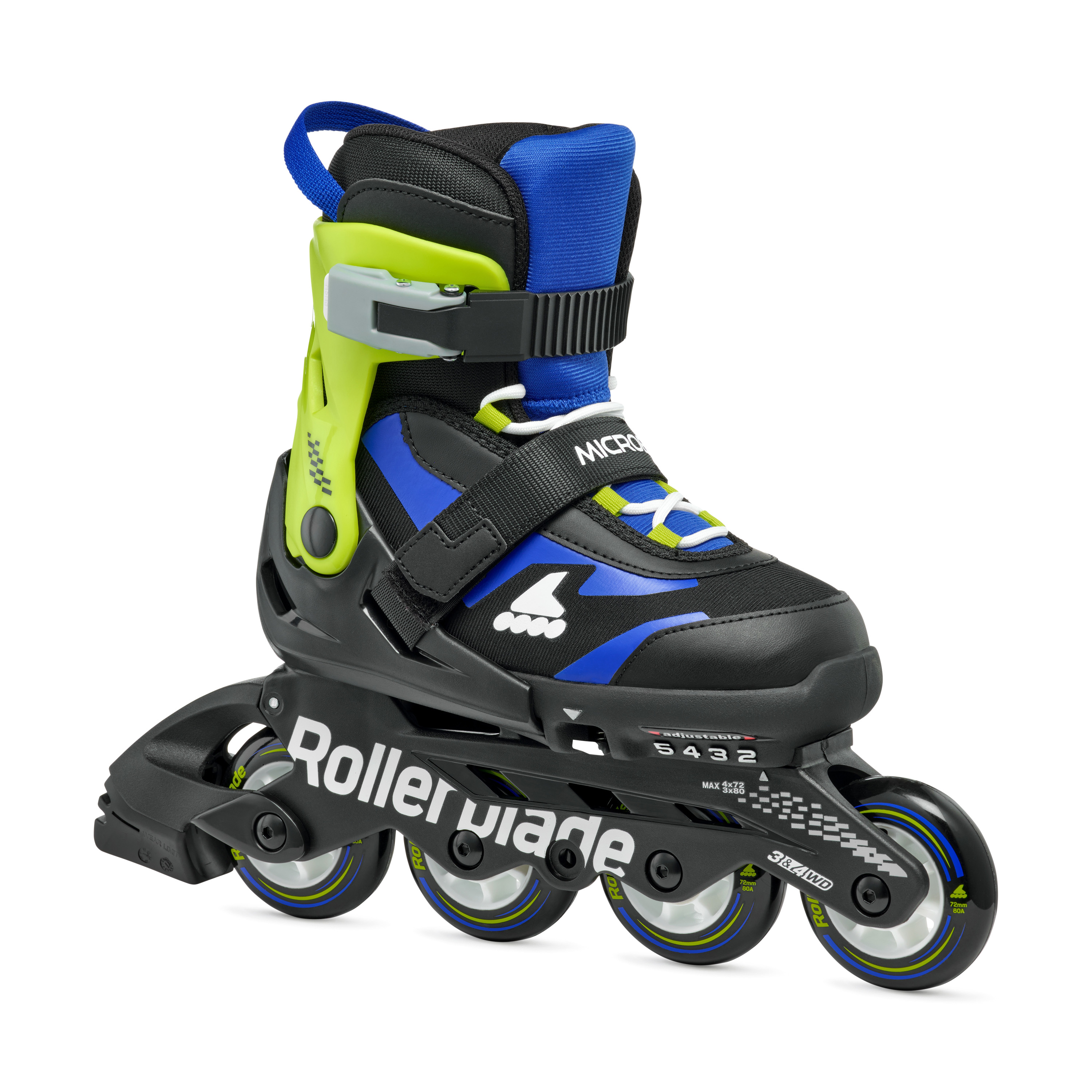 ROLLERBLADE - MICROBLADE NERO BLU