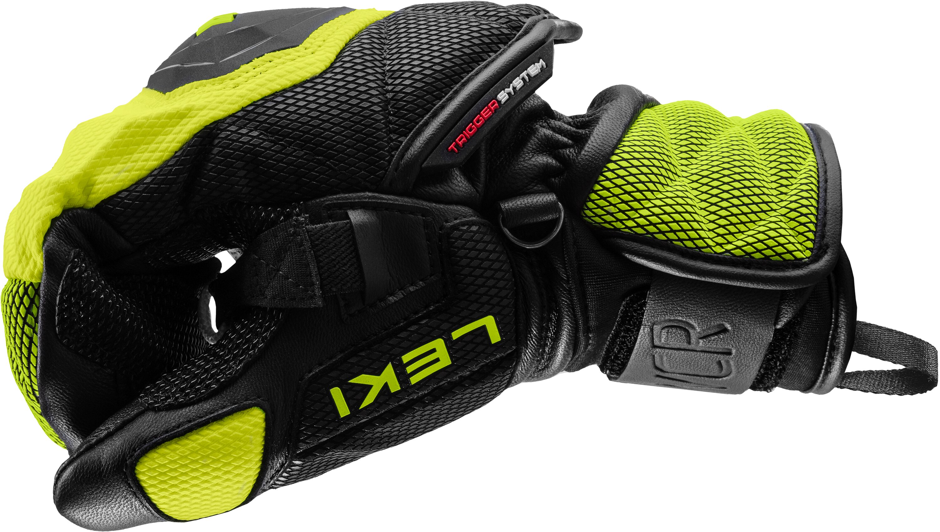 LEKI - WCR VENOM 3D JR MITT LEMON
