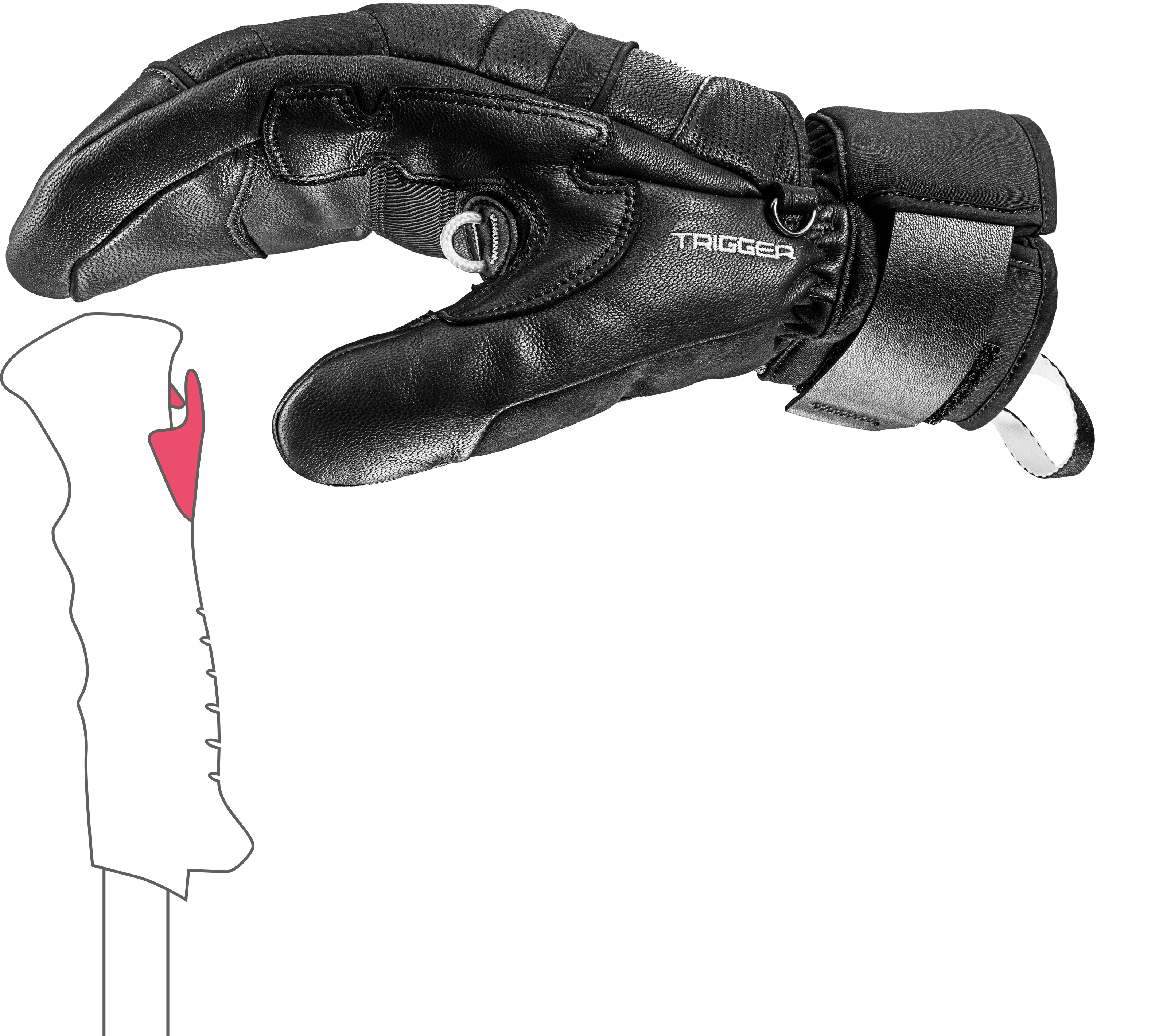 LEKI - EPICON TR MITT BLACK
