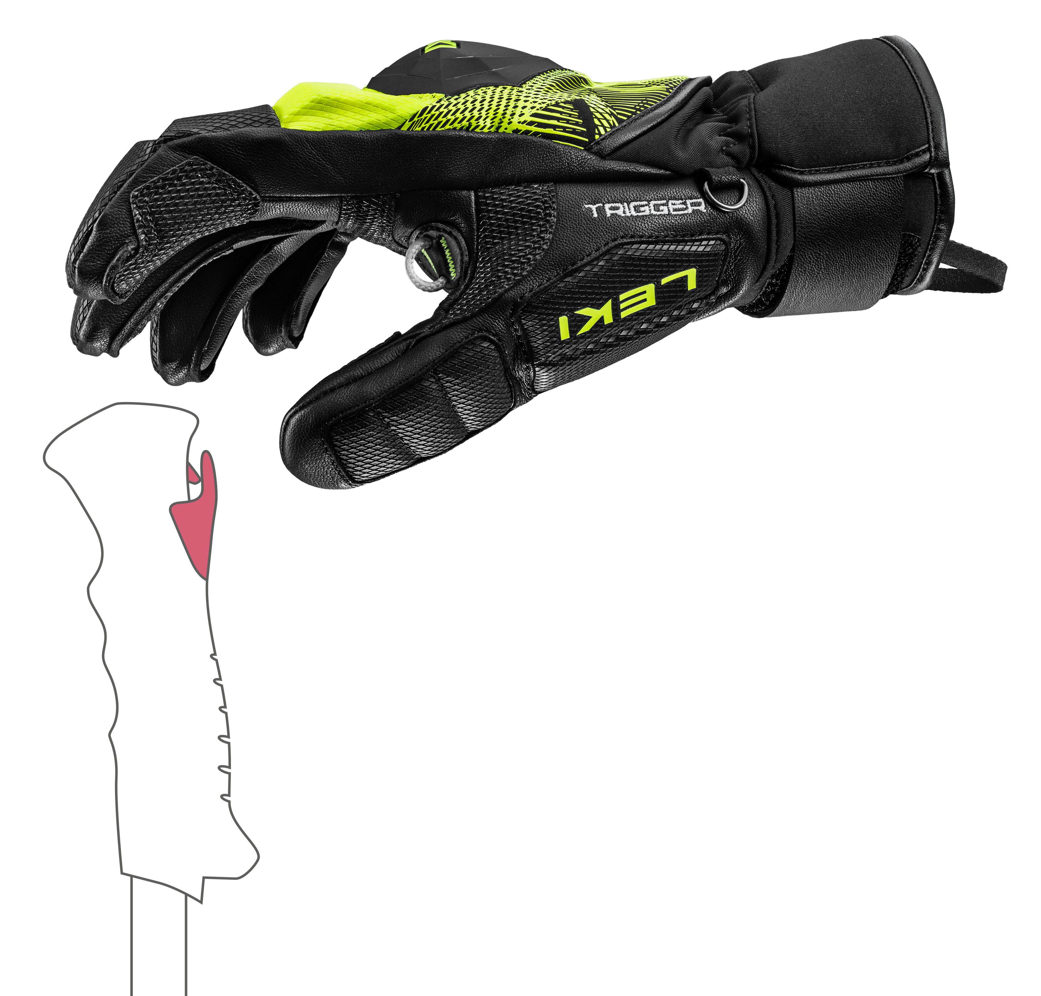 LEKI - WCR PRO TR YELLOW