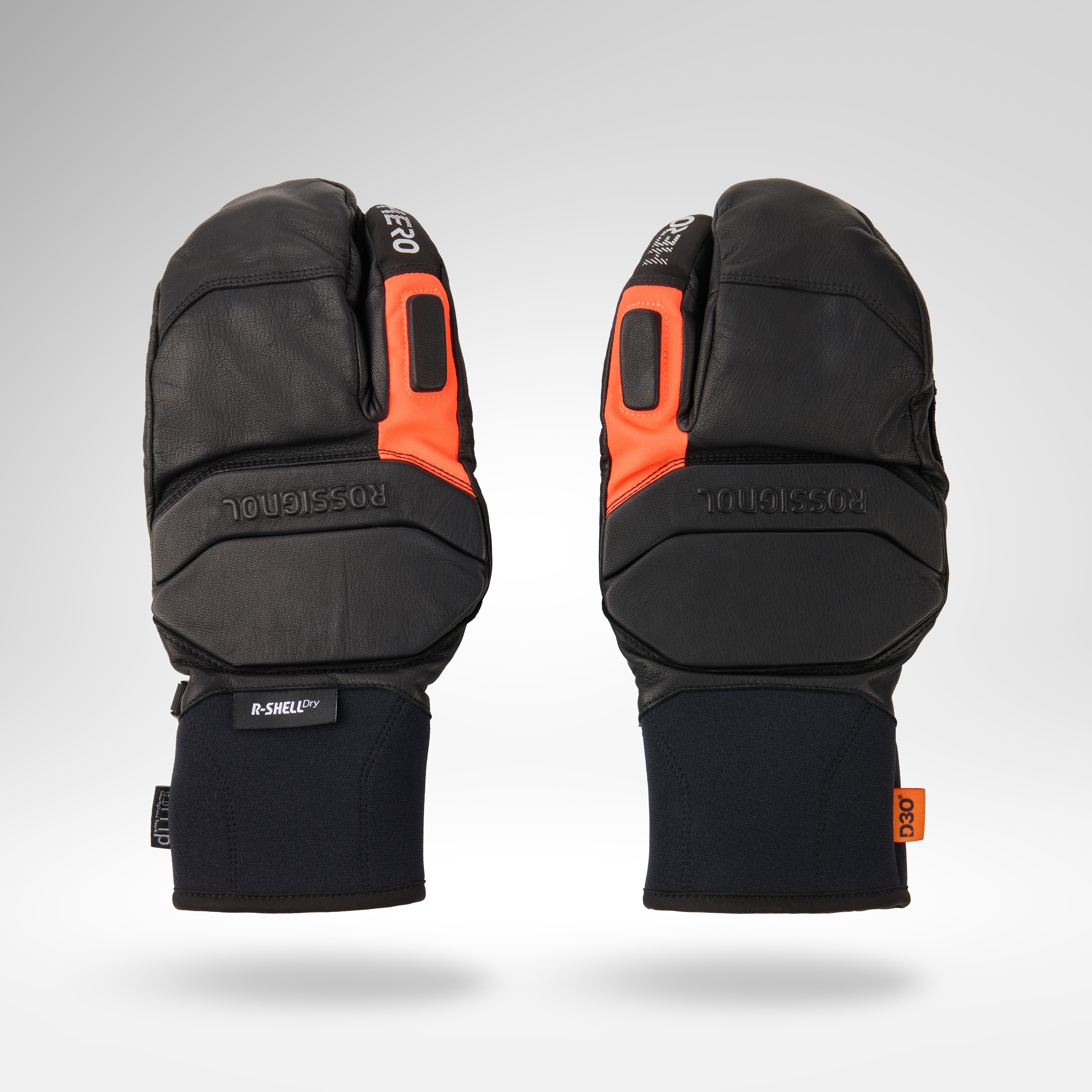 ROSSIGNOL - HERO 3 FING SKI GLOVES R-S