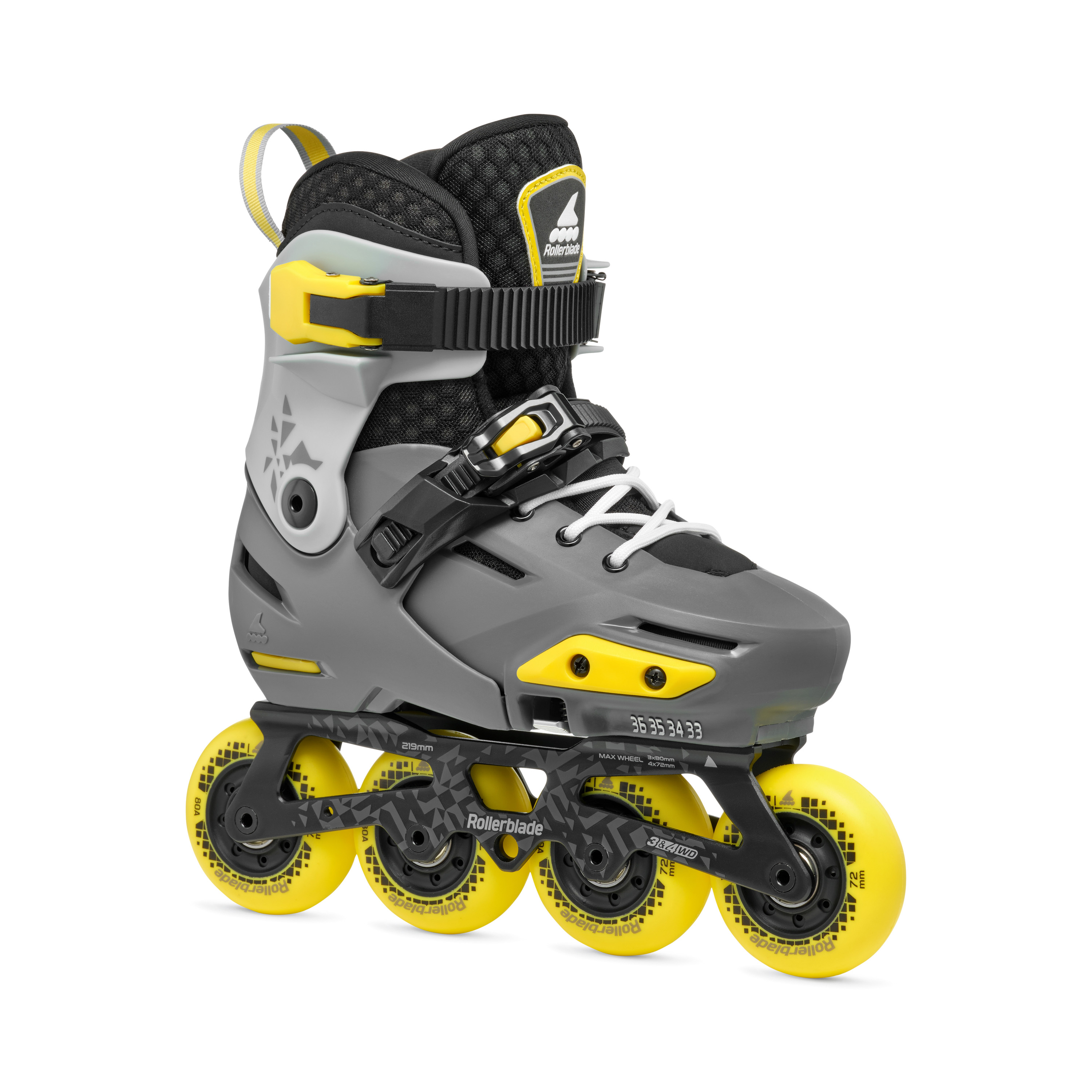 ROLLERBLADE - APEX CARBONE GIALLO